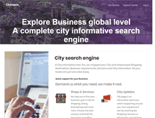 Tablet Screenshot of citymapia.com